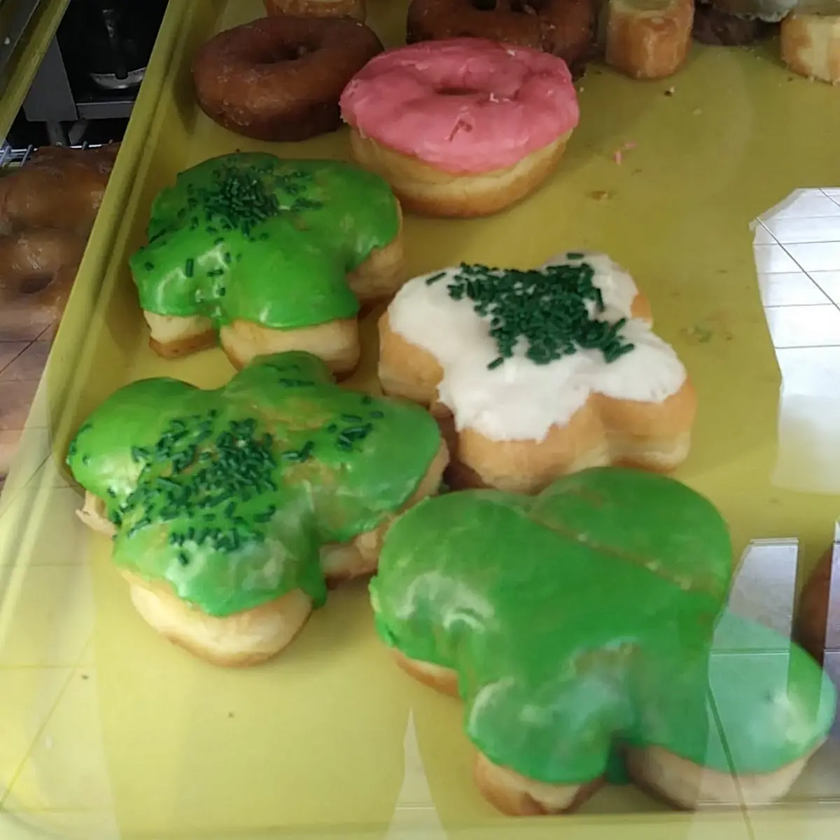 St Patrick's Day Donuts