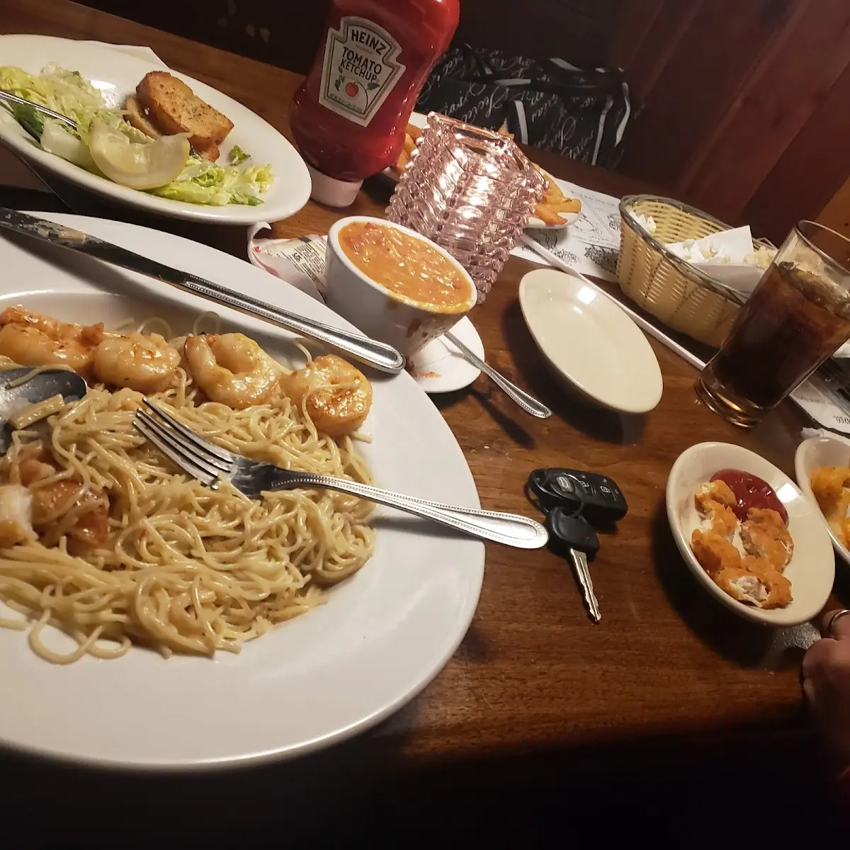 Shrimp Alfredo