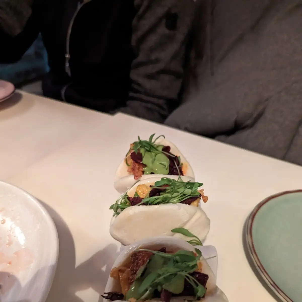 Bao Bun with Vegetable Slaw