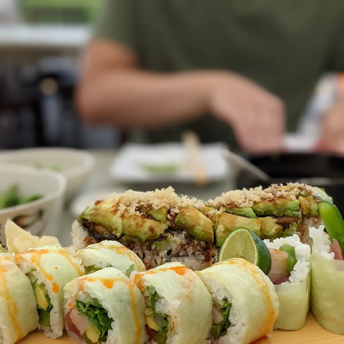 Ocean Roll and Eel Roll