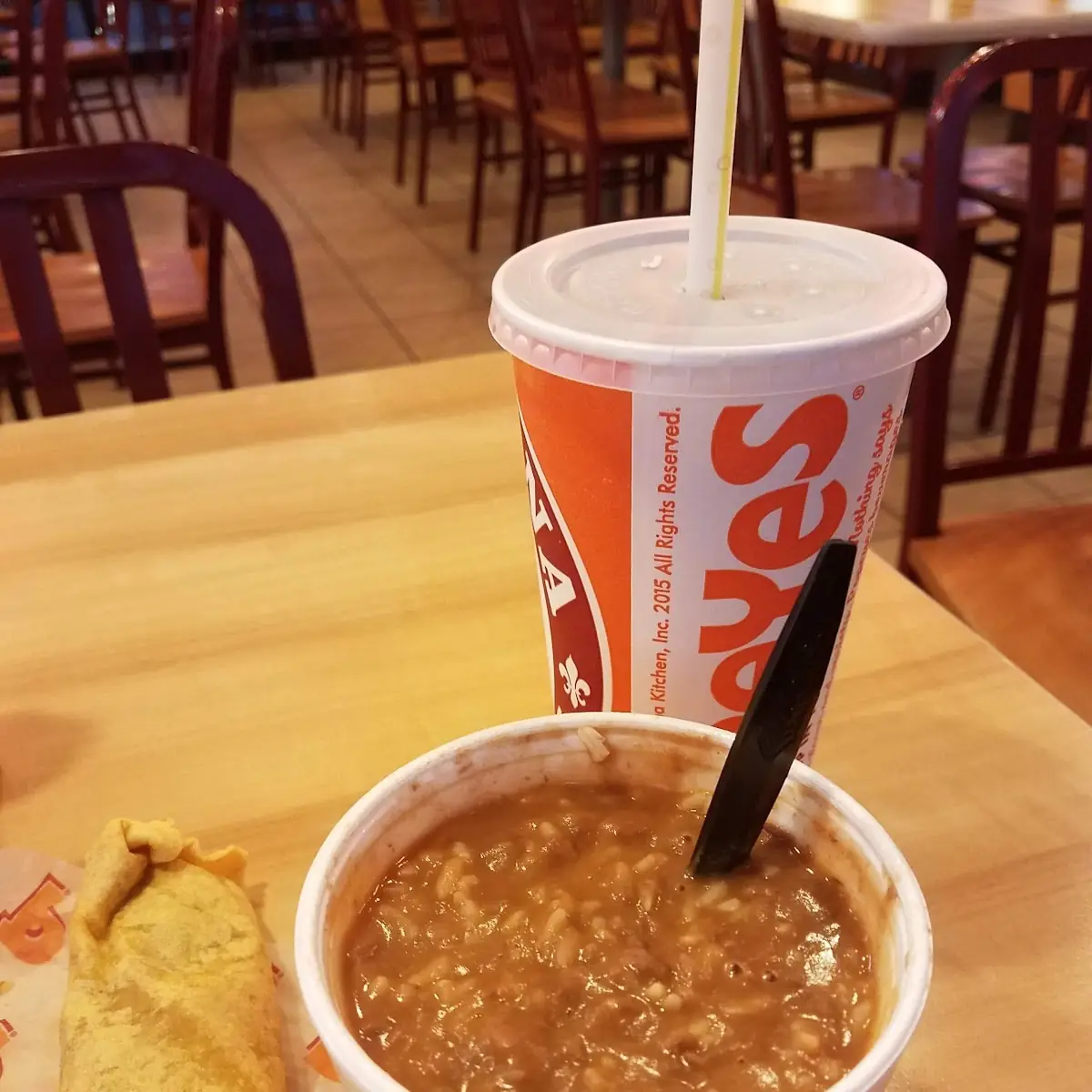 Red Beans & Rice w Chicken Wrap