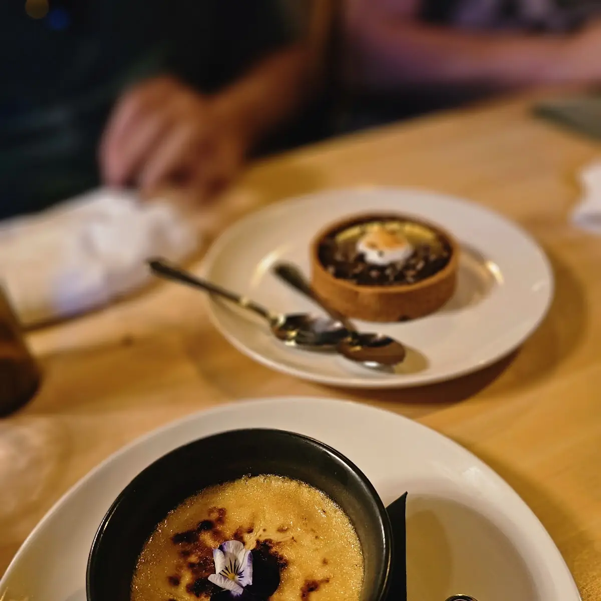 Honey Lavender Creme Brulee