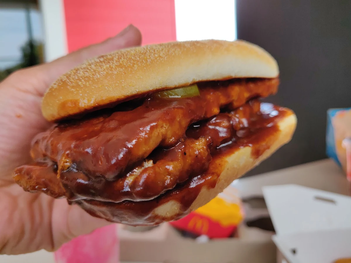 Mcrib with Double Patty, McDonald's Stawell