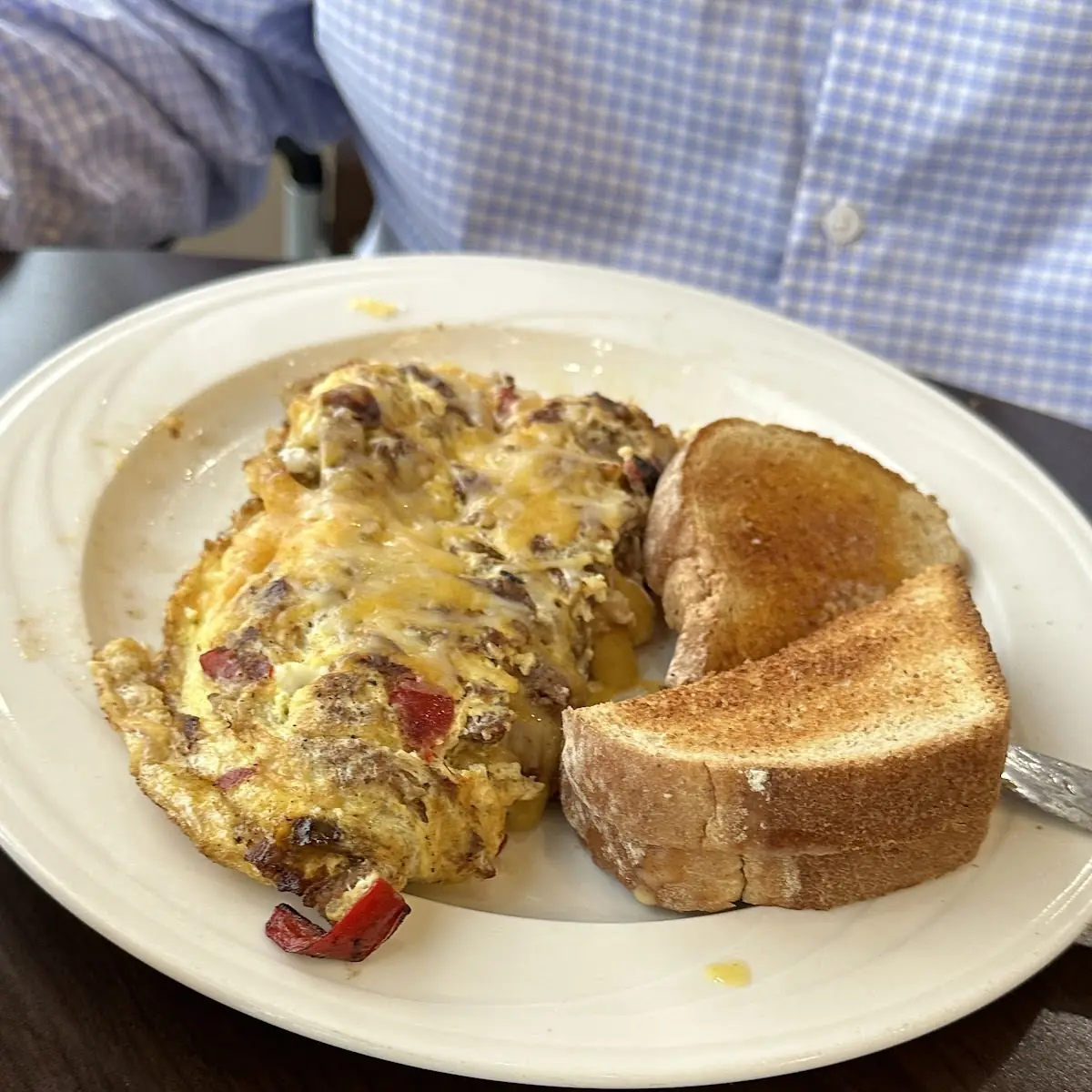 Ham and Cheese Omelette