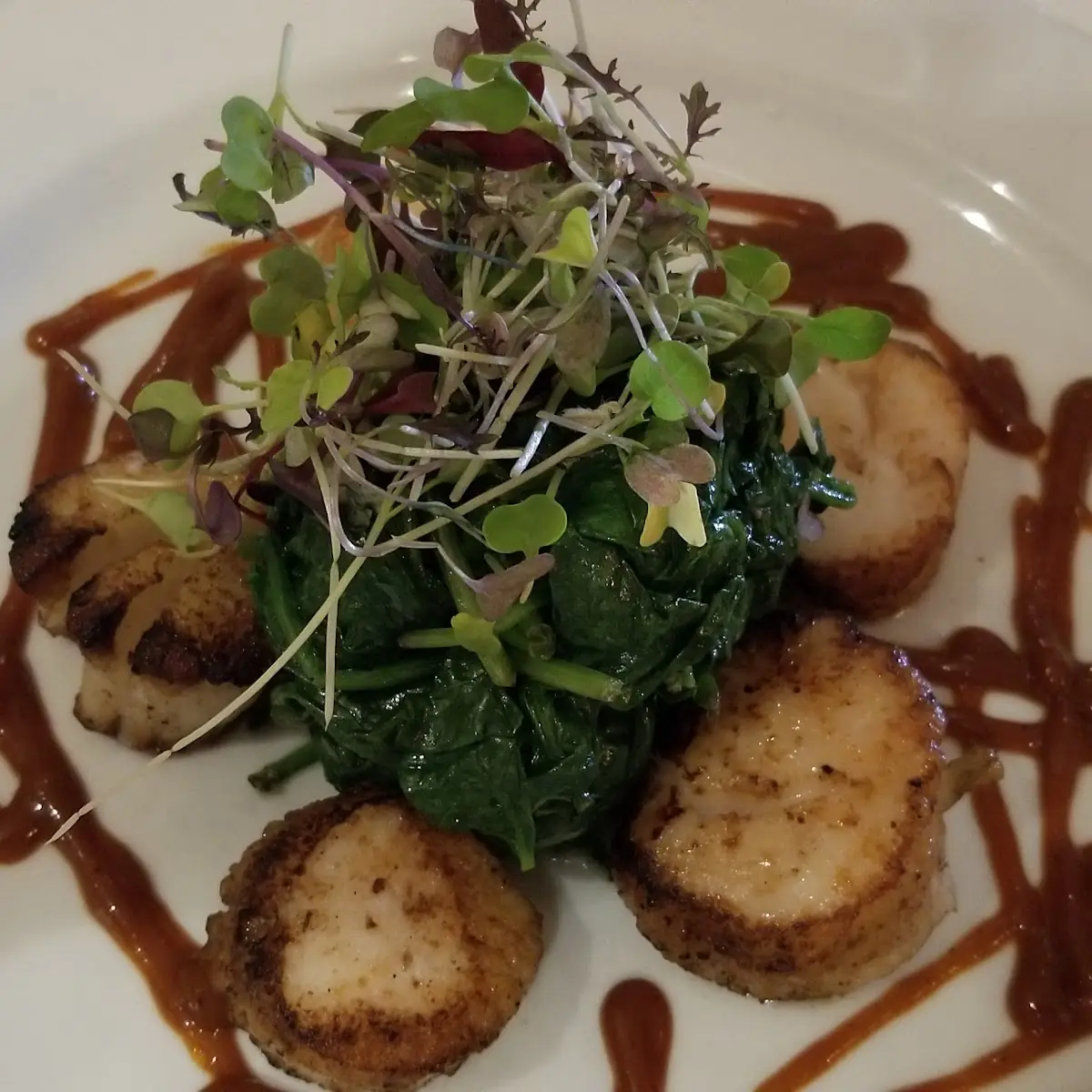 Sea Scallops & Sauteed Baby Artichokes