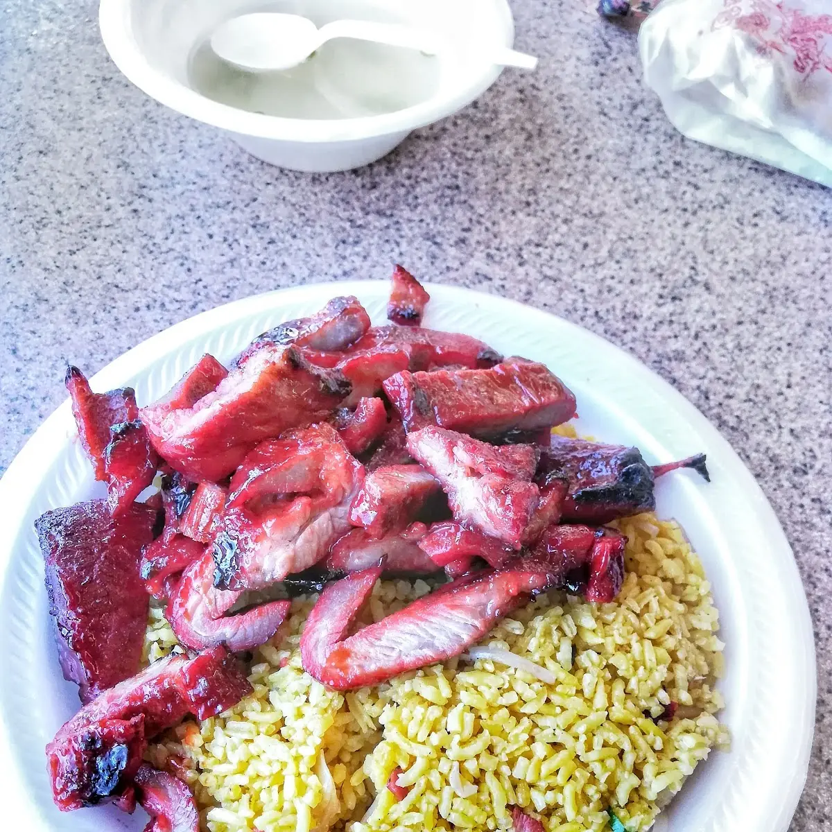 BBQ Spare Ribs w Fried Rice