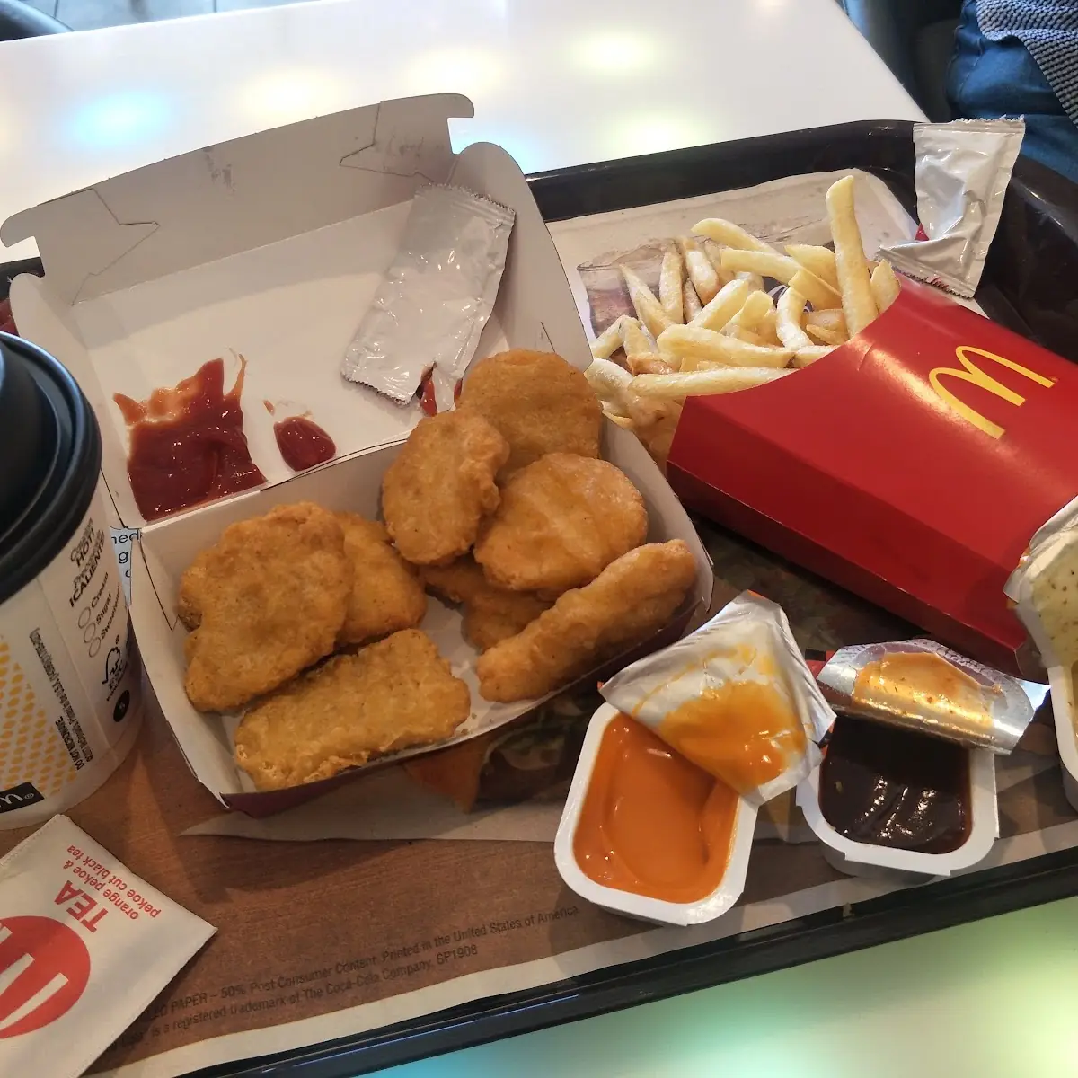 Mcnuggets F & 2 Medium Fries