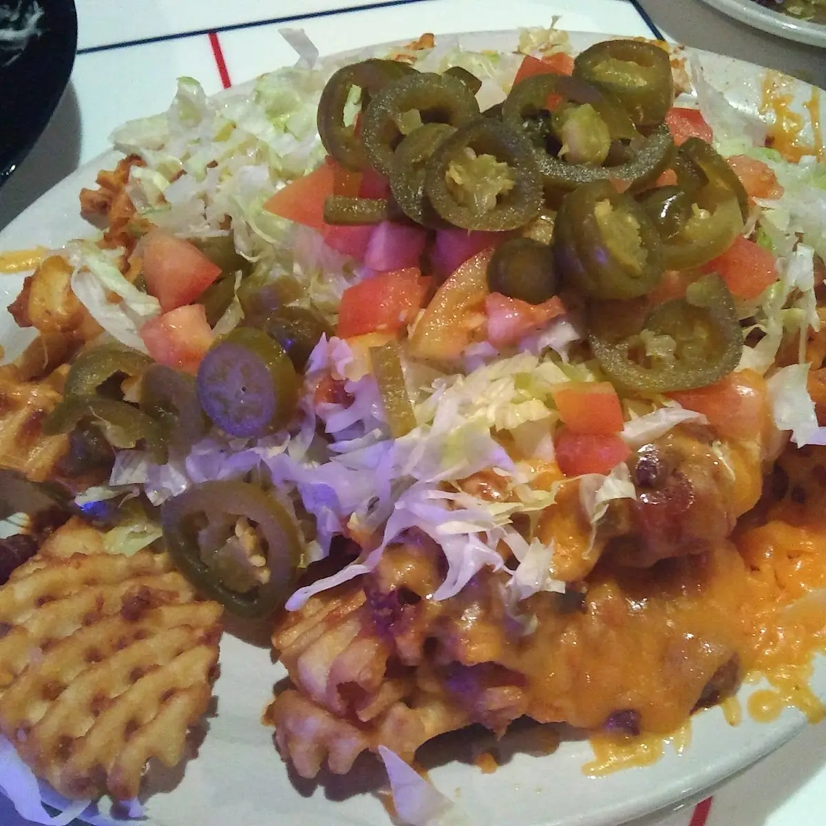 Loaded Waffle Fries