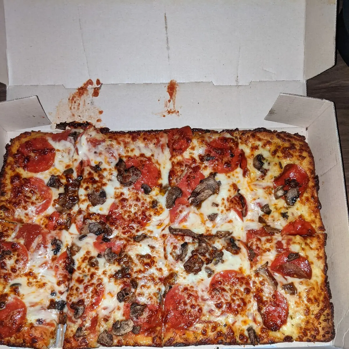 Pepperoni Mushroom Pizza