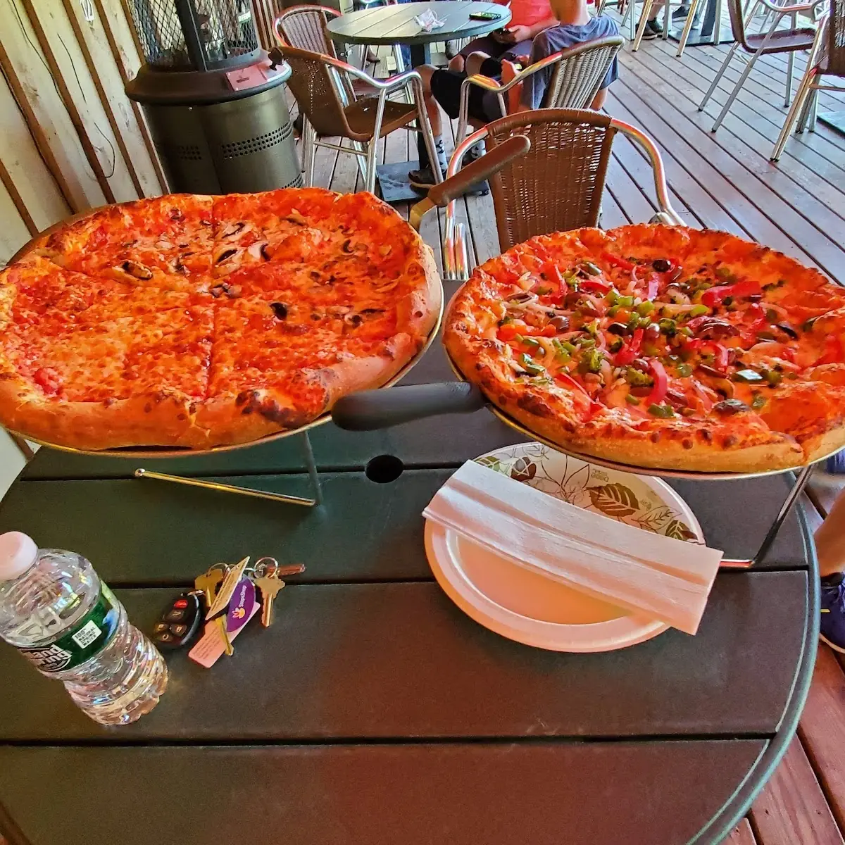 Cheese and Mushroom Veggie Pizza