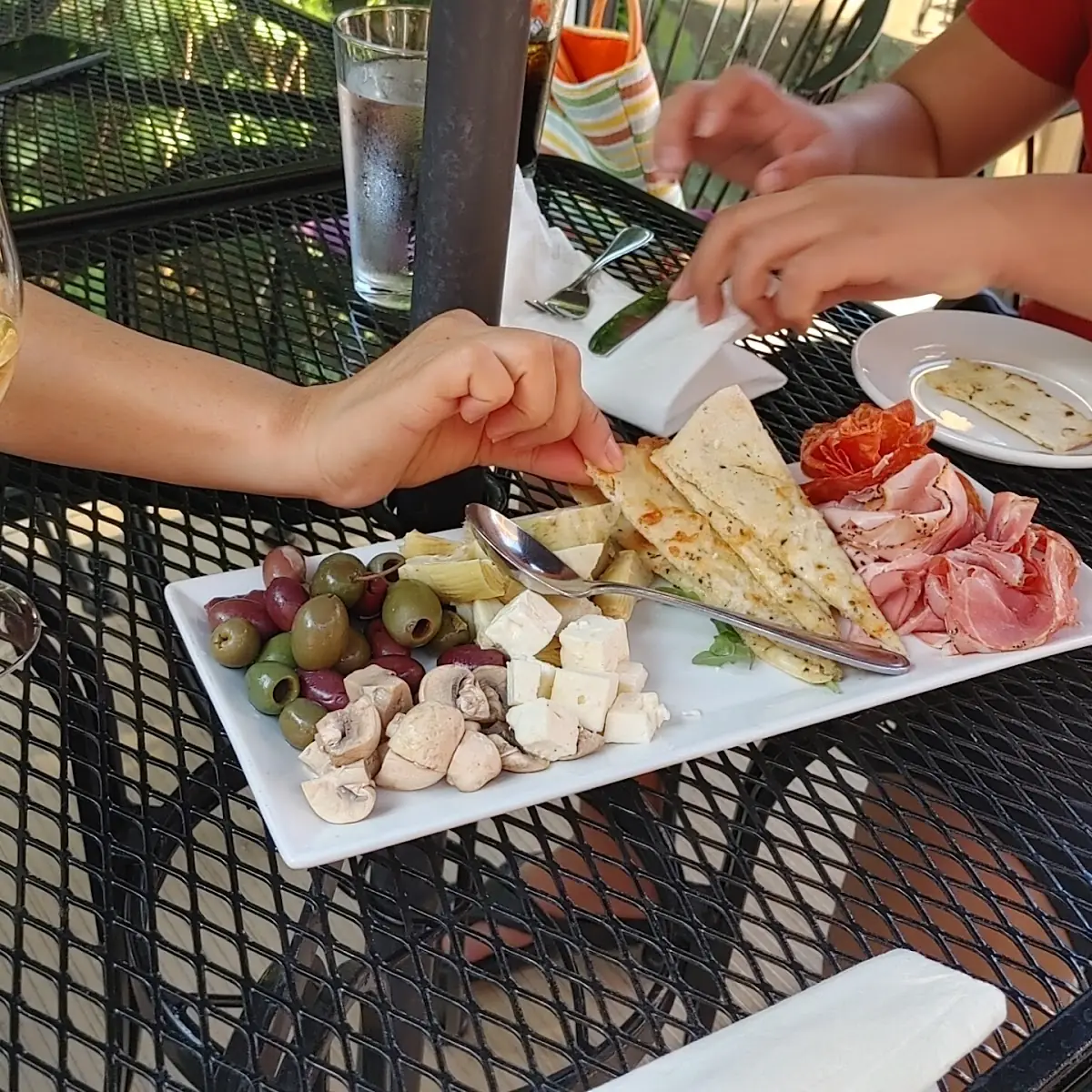 Antipasto Platter Designed for Sharing