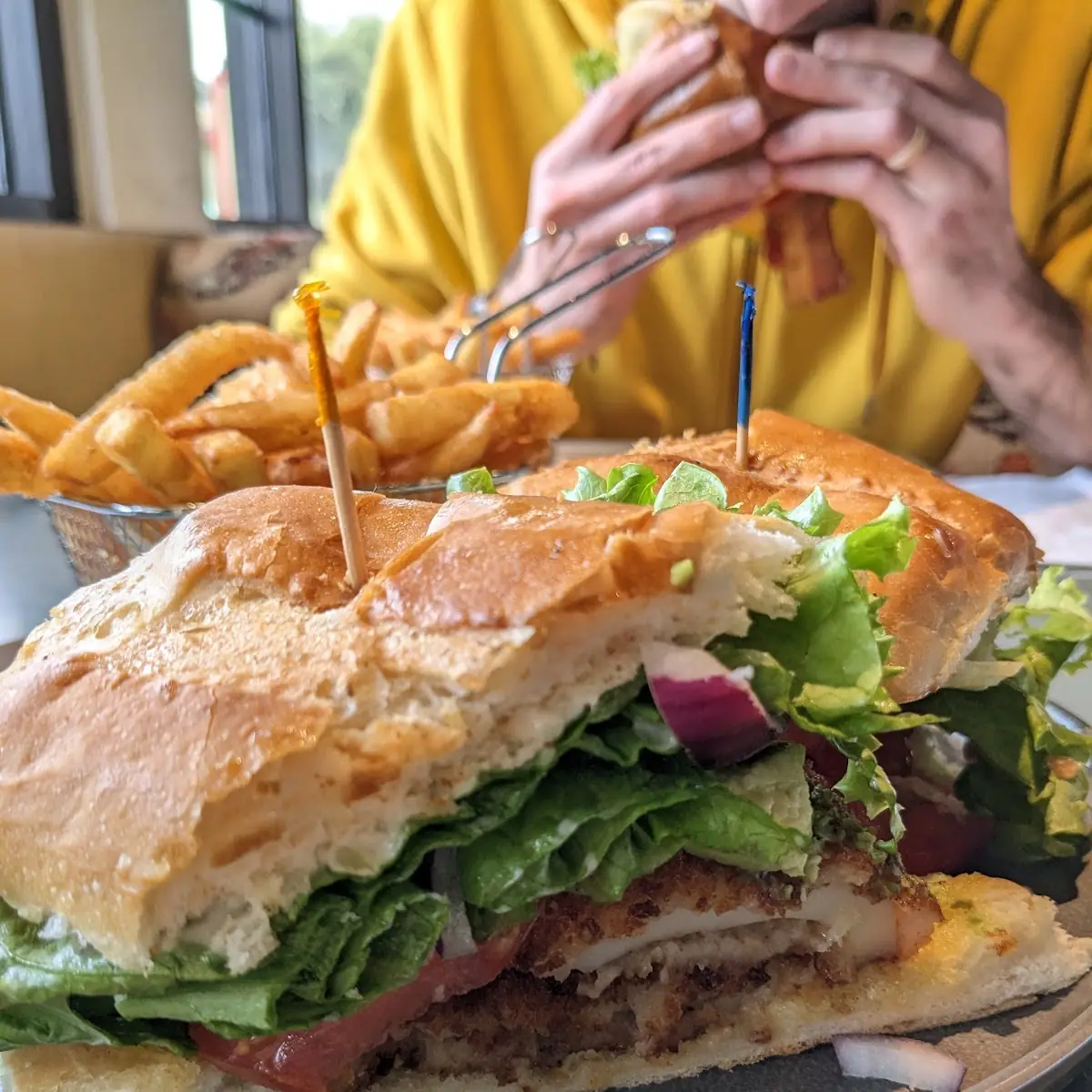 Pesto Chicken Sandwich