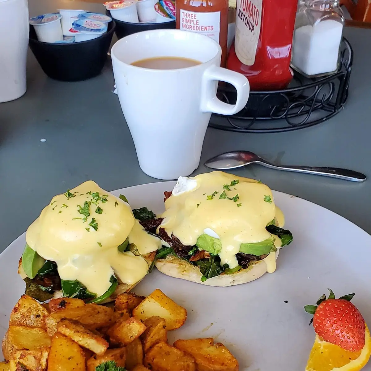 Vegetarian Eggs Benedict