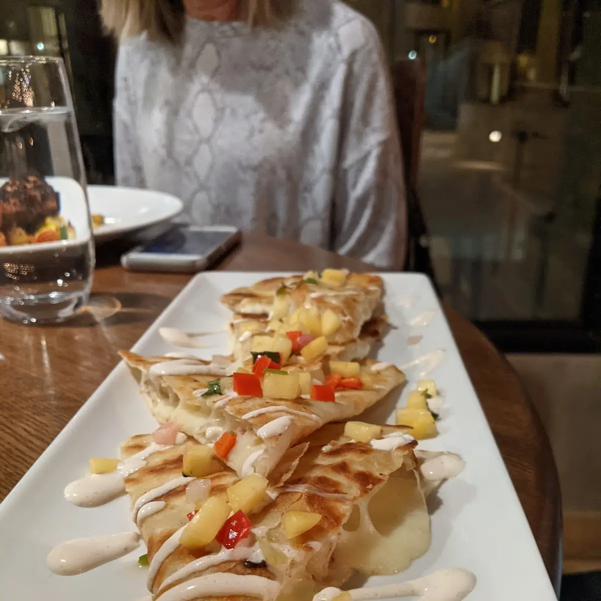 Duck Quesadilla