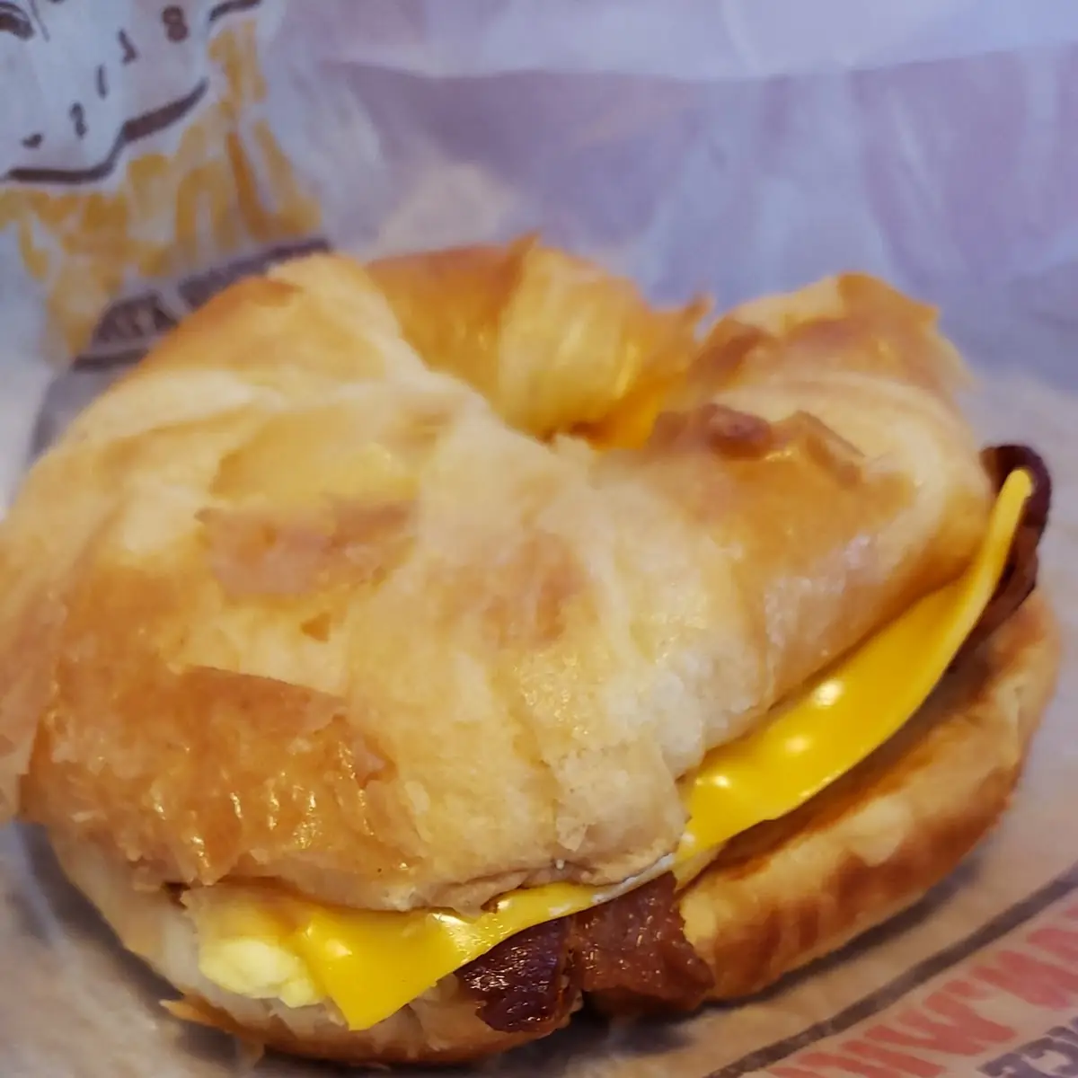 Bacon Egg and Cheese Croissant