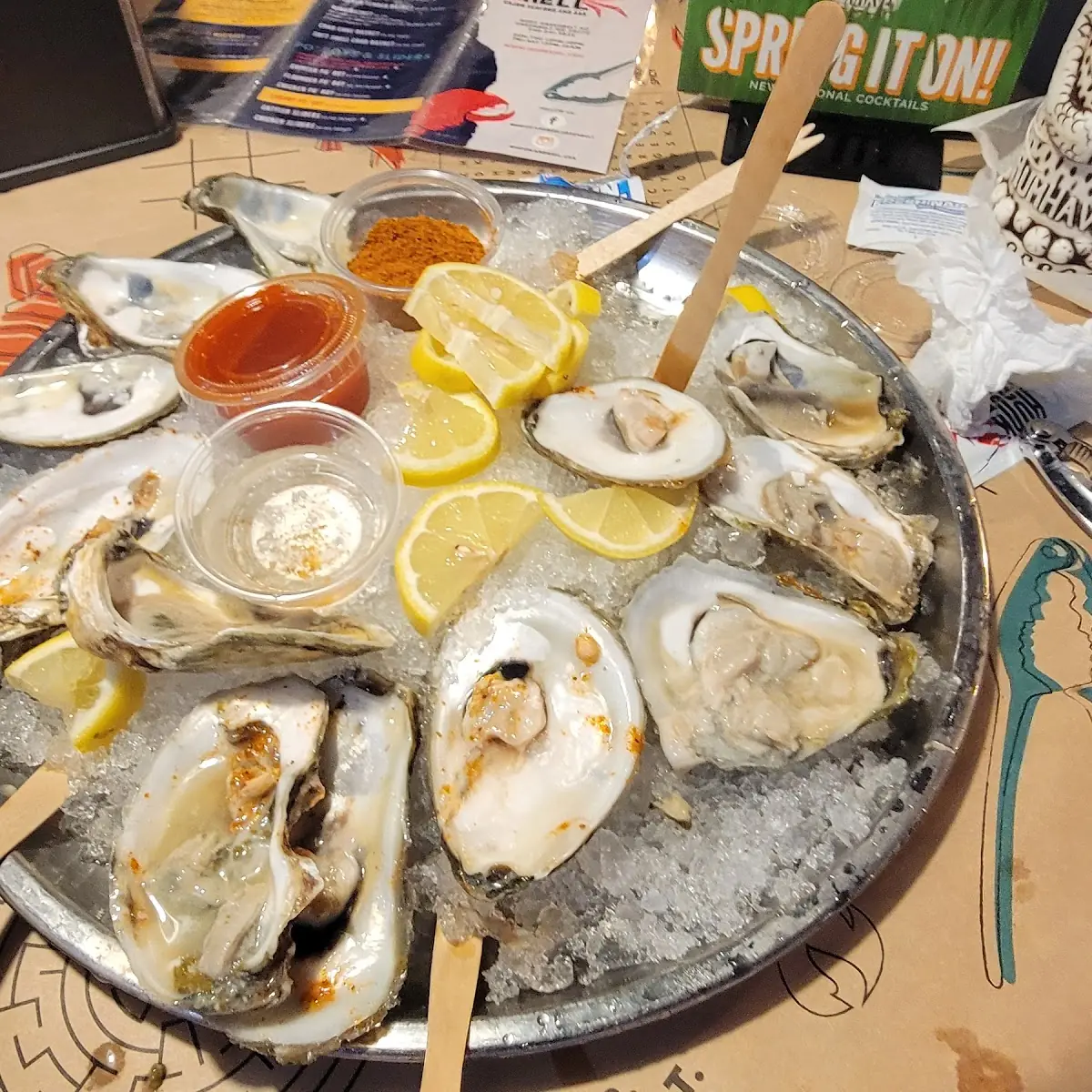 Raw Oysters
