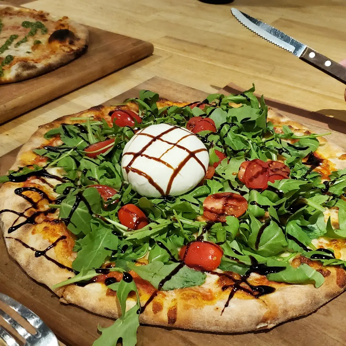 Burrata Pizza V