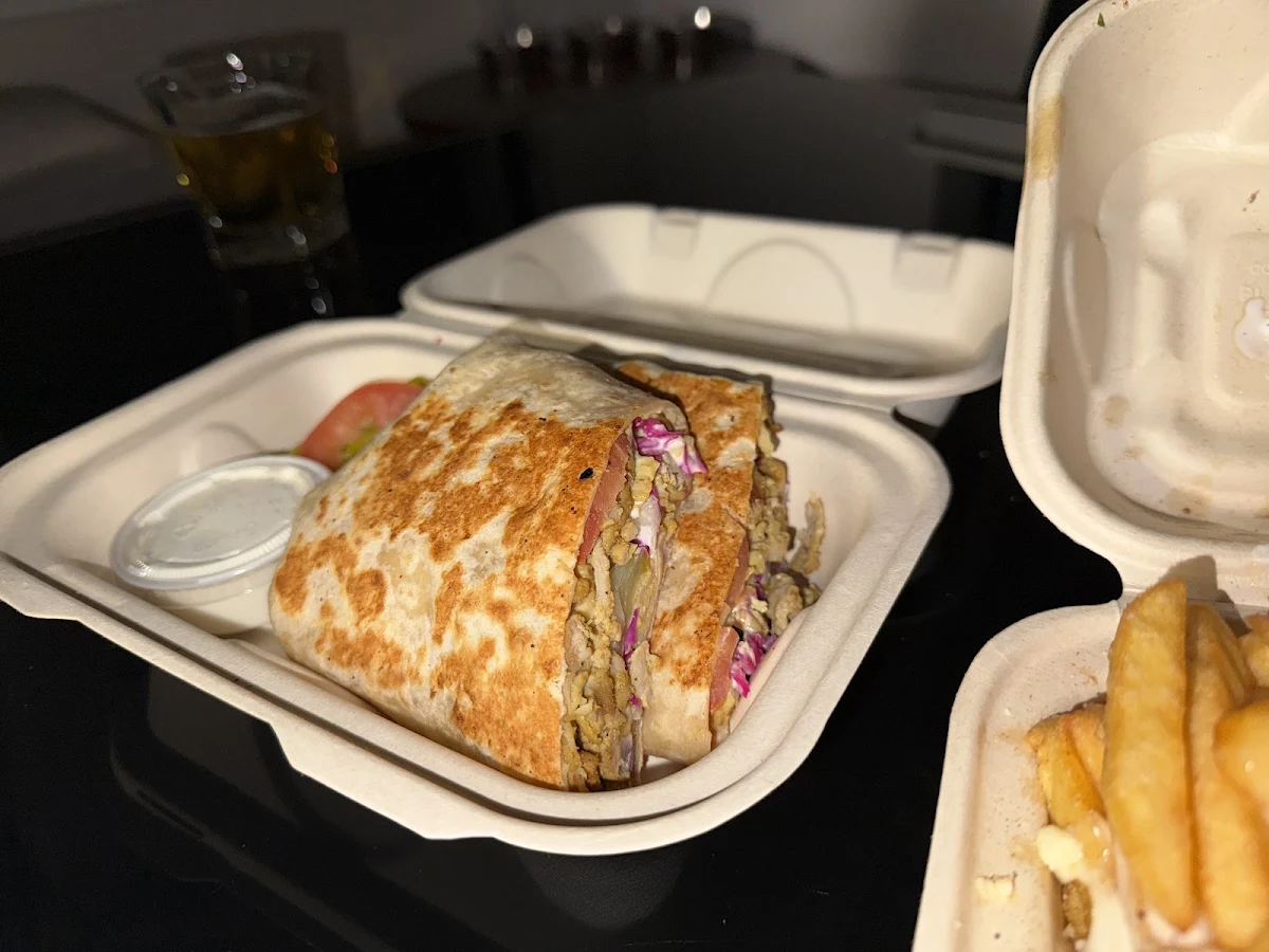 Beef Shawarma Wrap