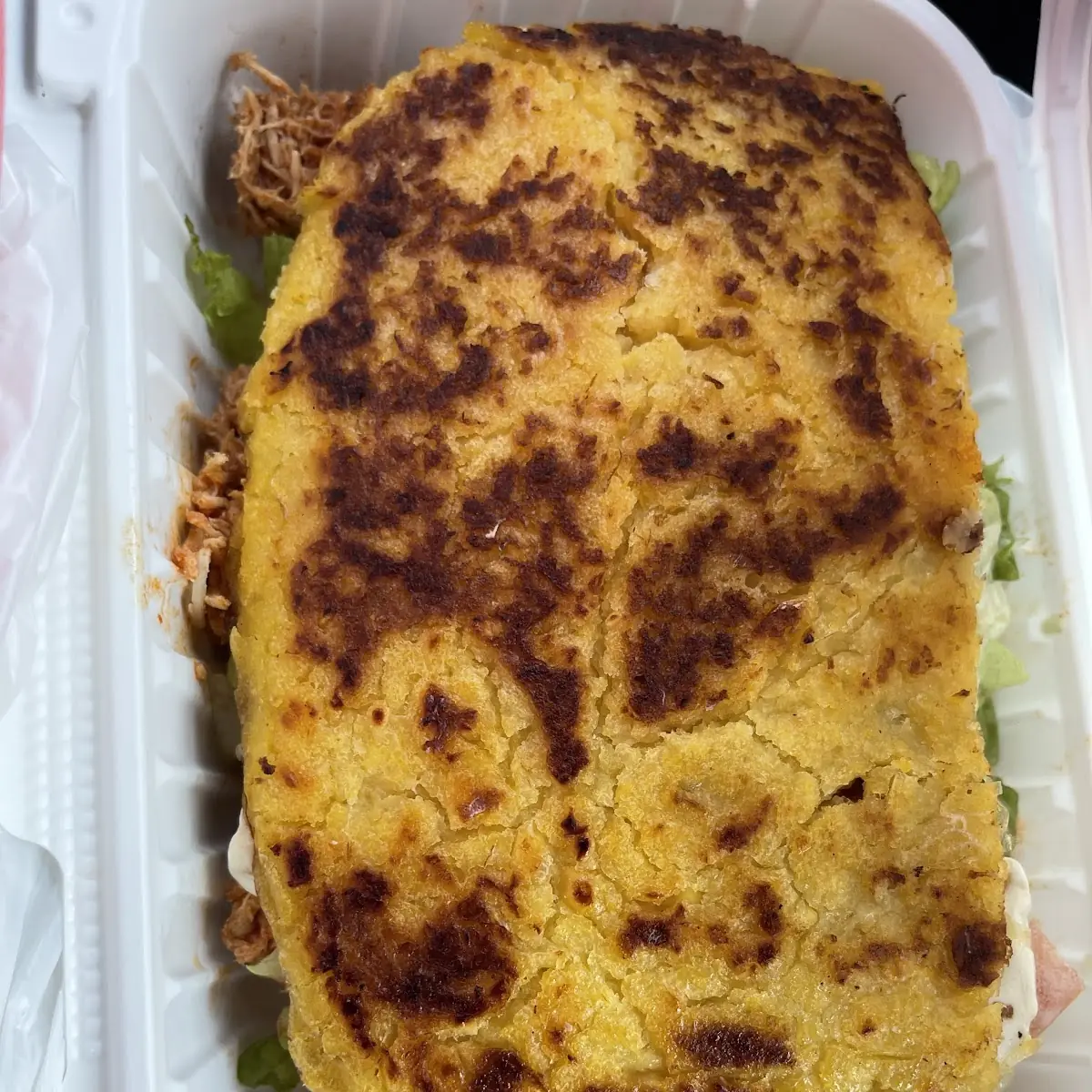 Chicken Cachapa