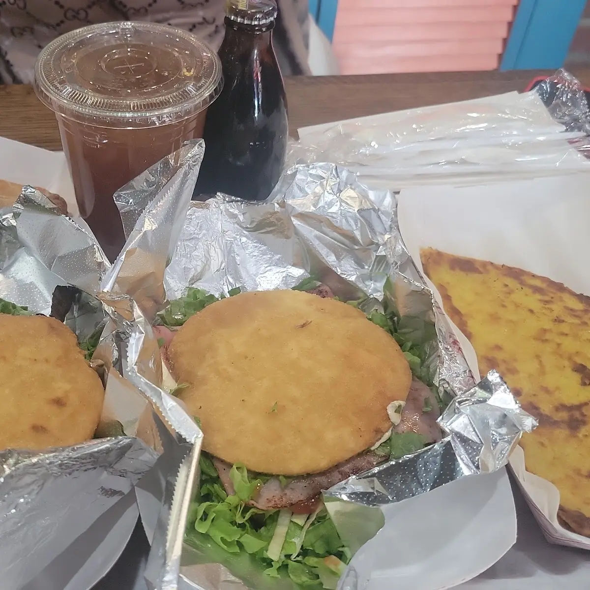 Grill Chicken Arepa