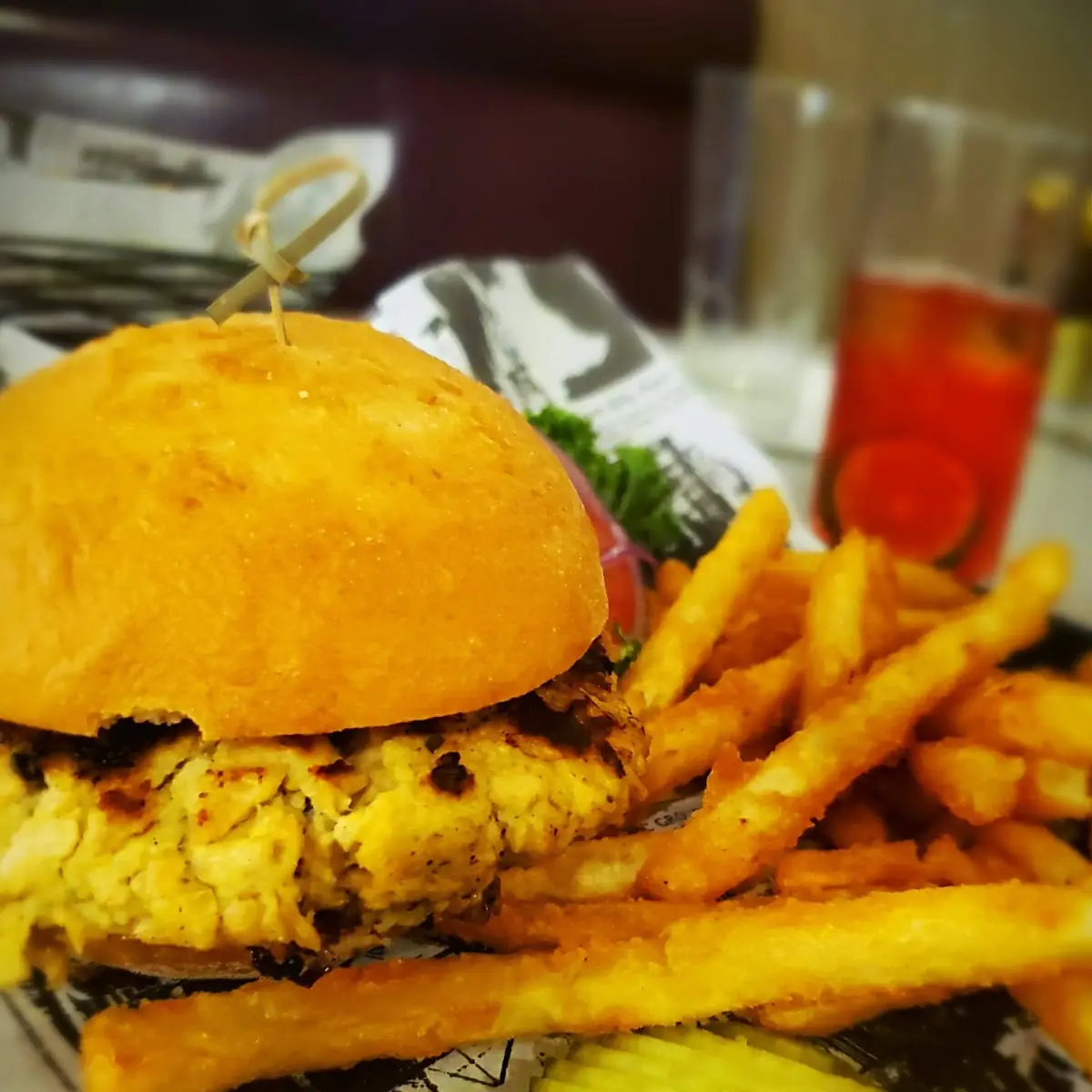 Crab Cake Sandwich