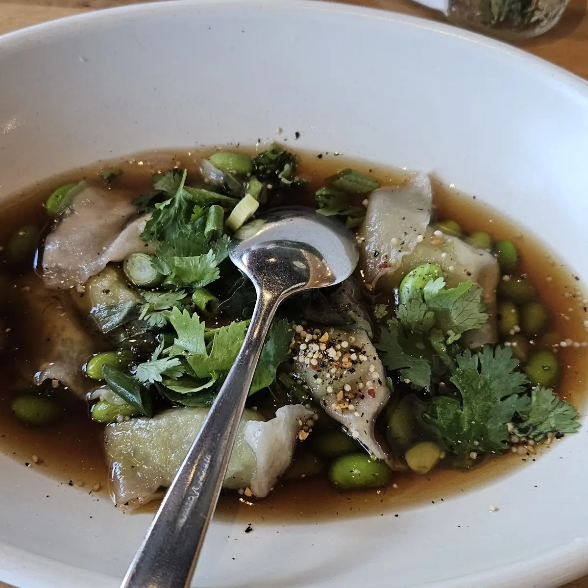 Edamame Dumplings Veg