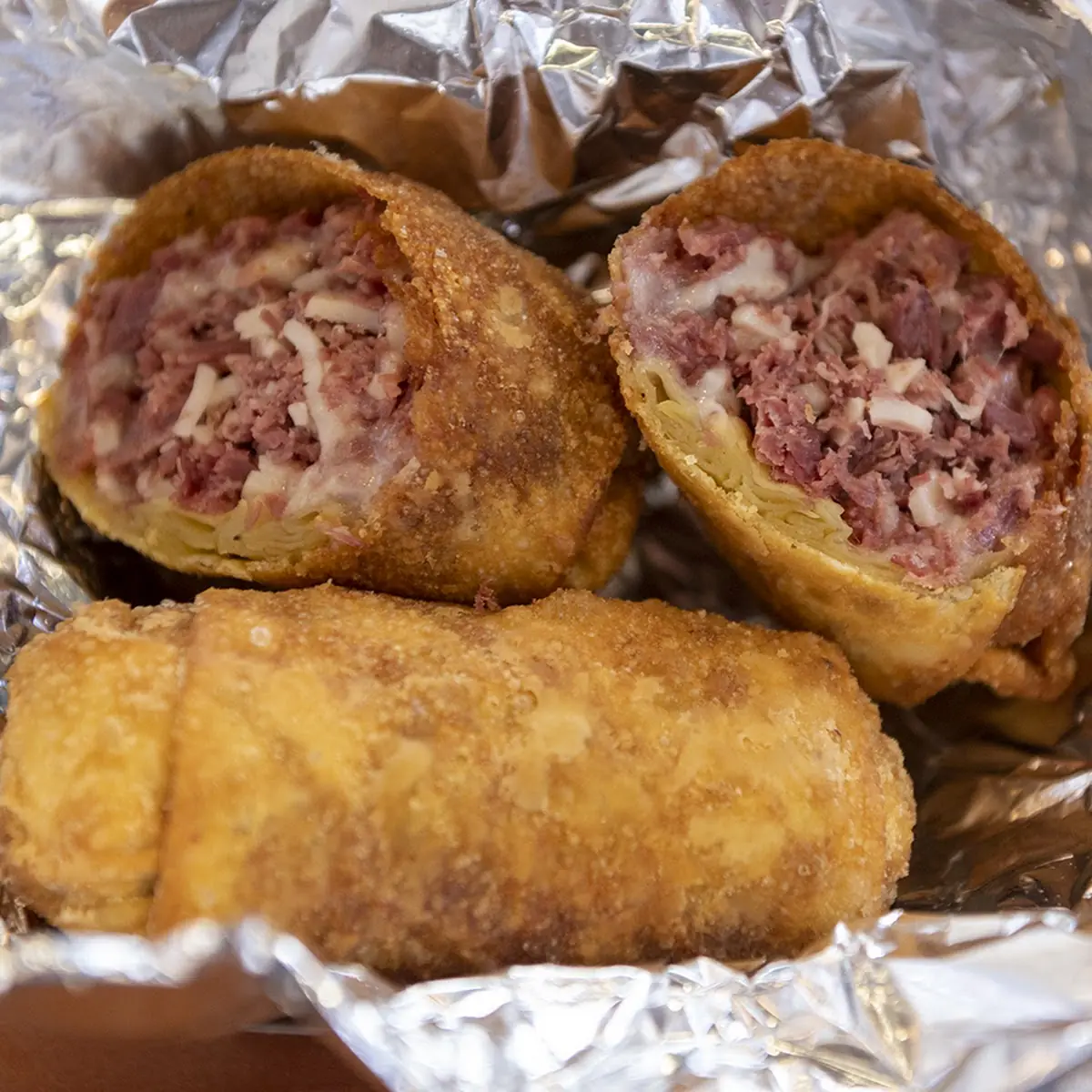Corned Beef Egg Rolls