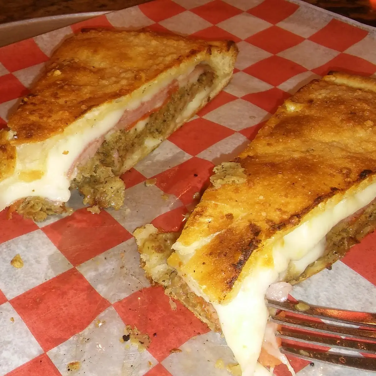 Stuffed Pan Pizza