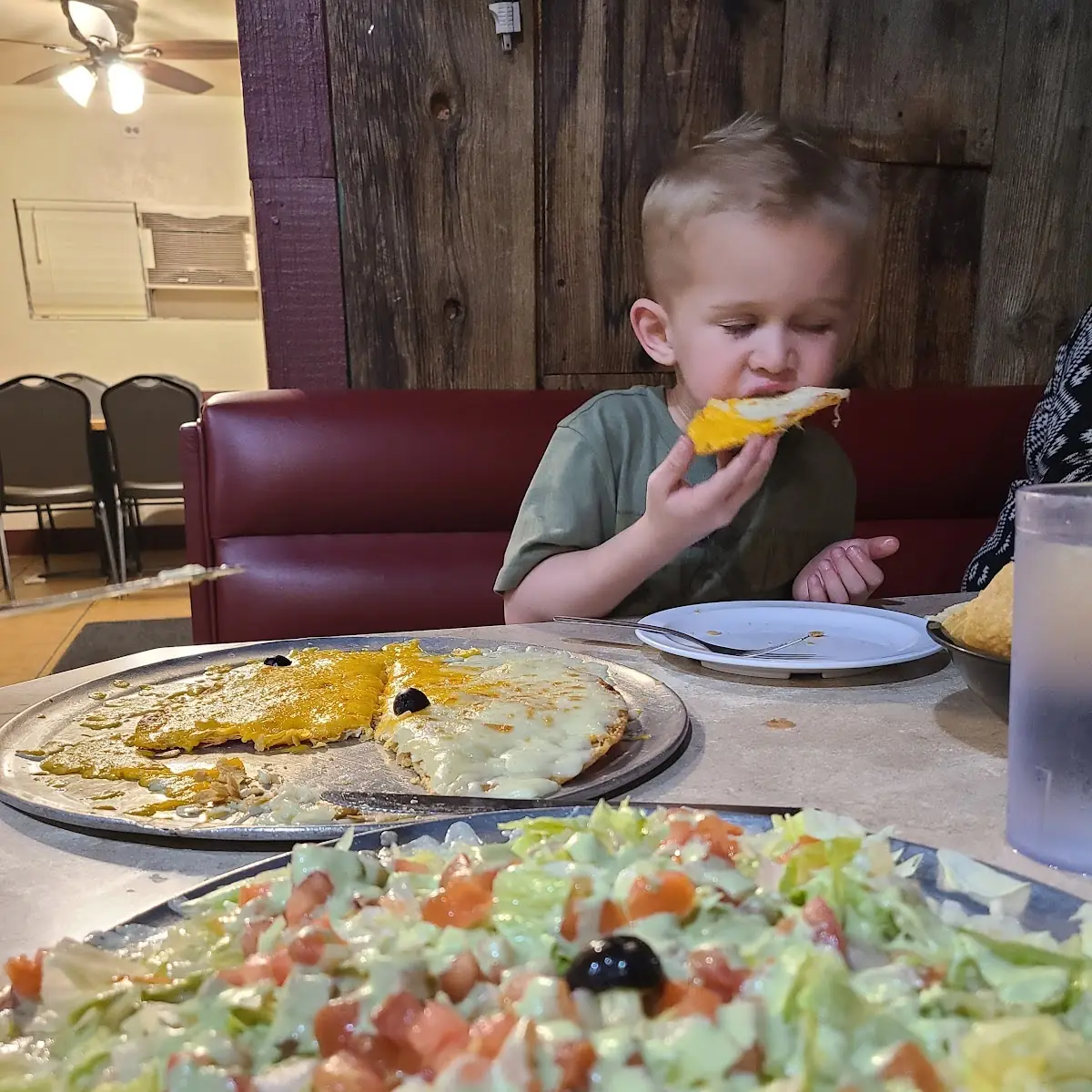 Junior Special and Cheese Crisp