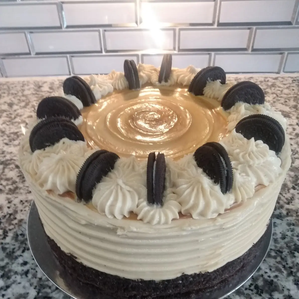Peanut Butter Oreo Cake