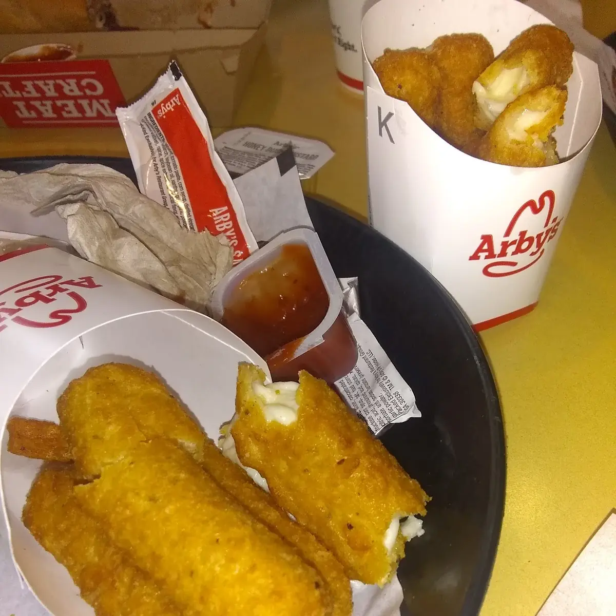 Mozzarella Sticks with Fries