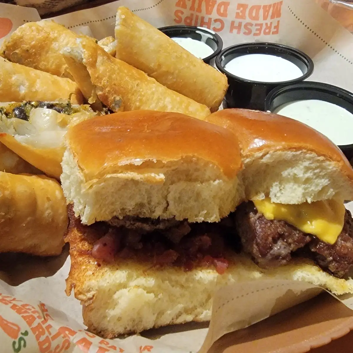 Triple Dipper Appetizer Sampler