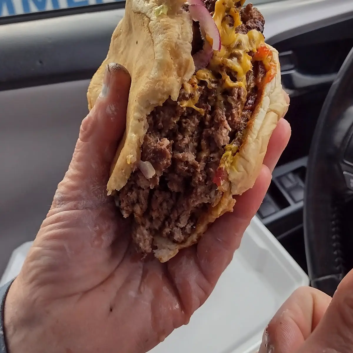 Bacon Triple Cheeseburger