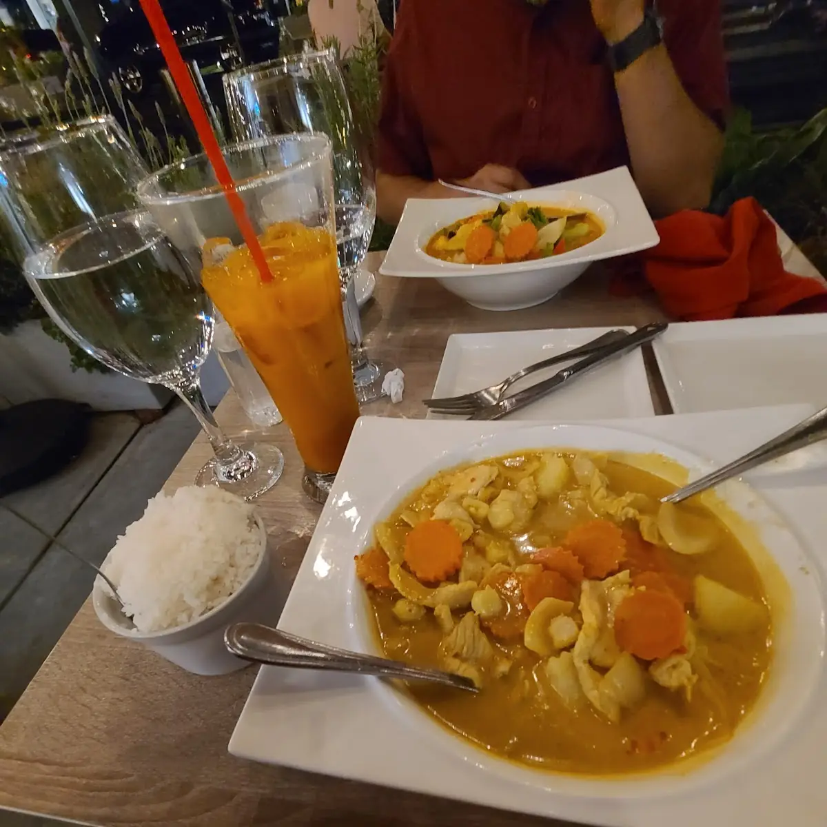 Yellow Curry with Hominy