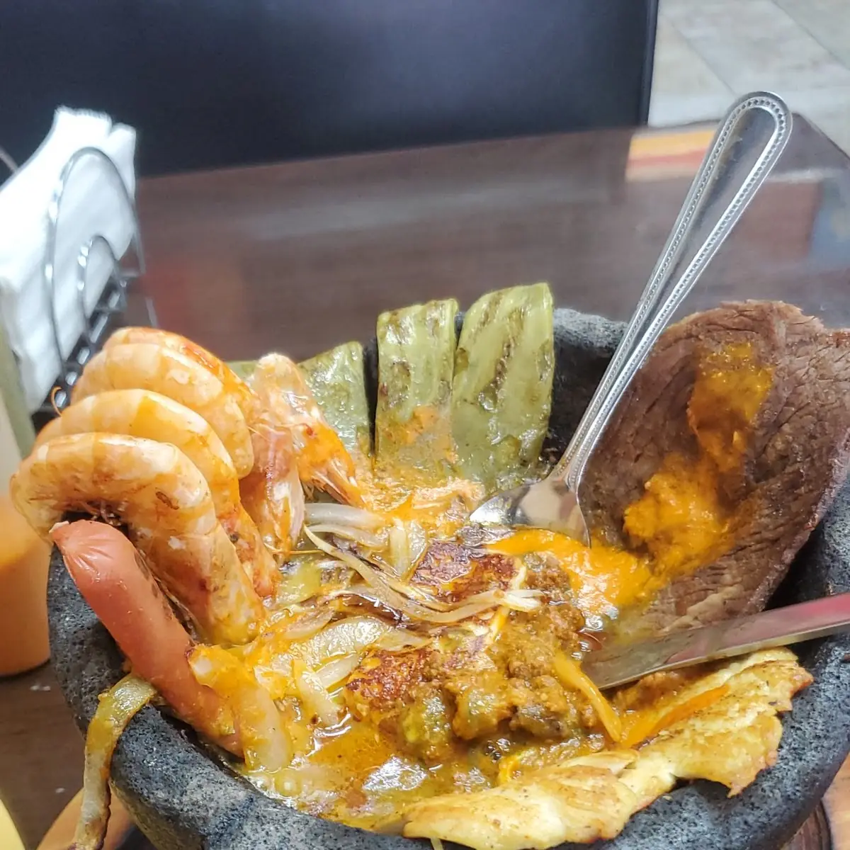 Molcajeto Cielo Mar & Tierra