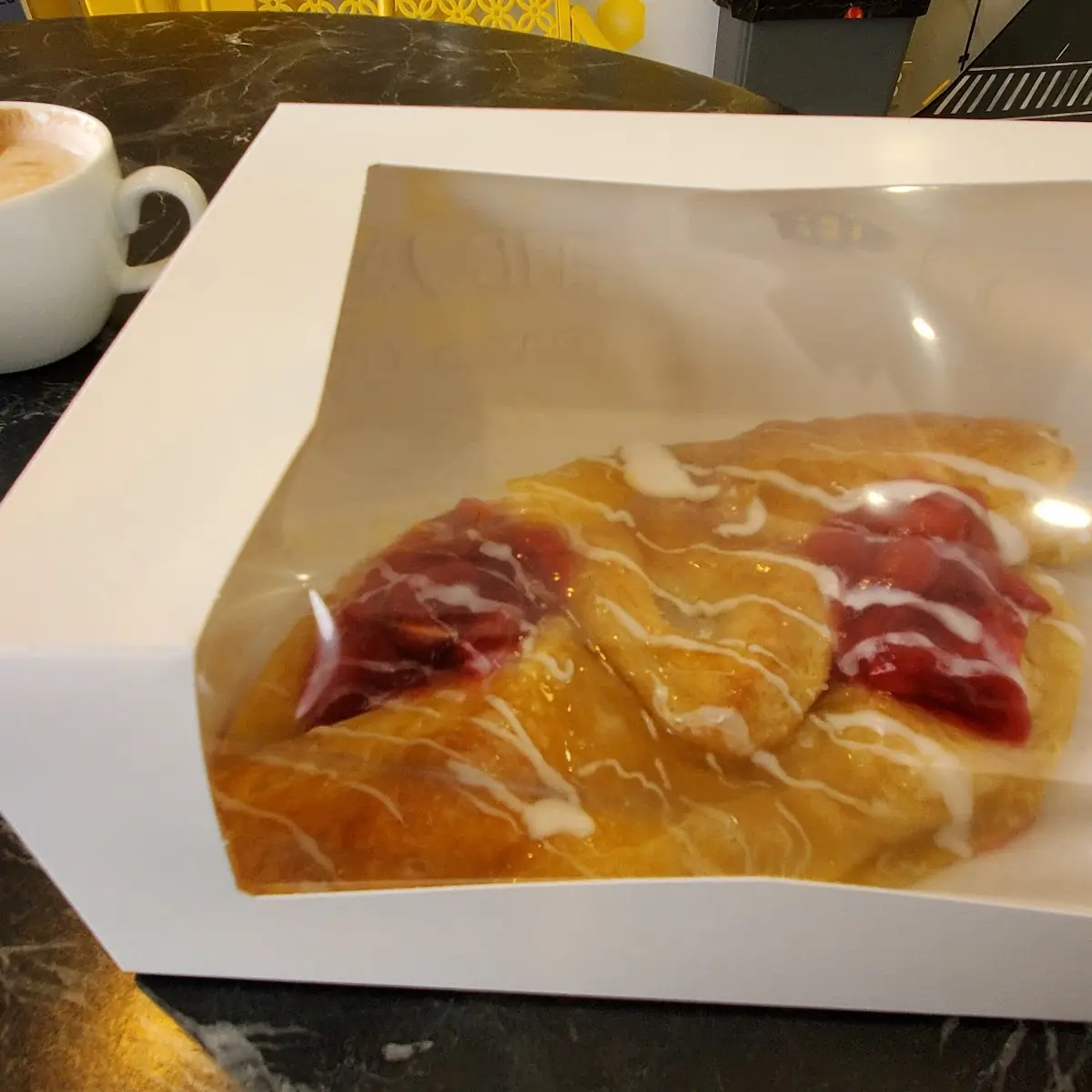 Cherry & Cream Cheese Turnover