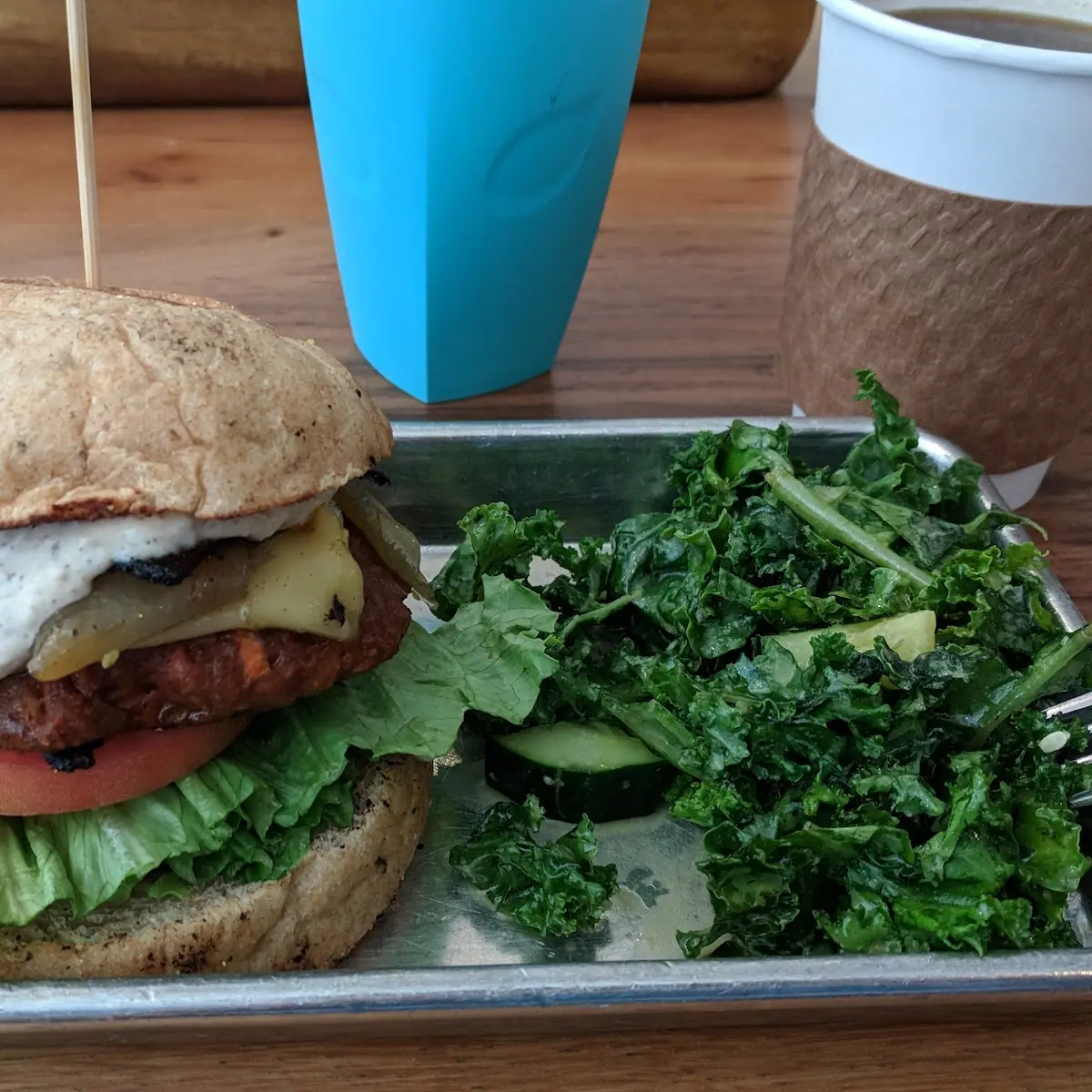 Make It Funky Vegan Burger