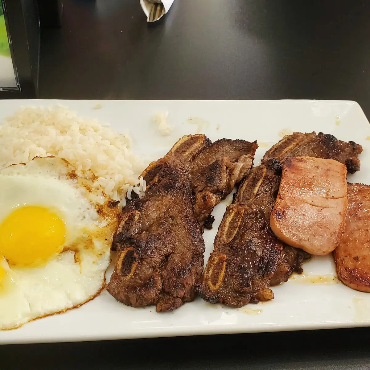 Spam Short Rib & Eggs
