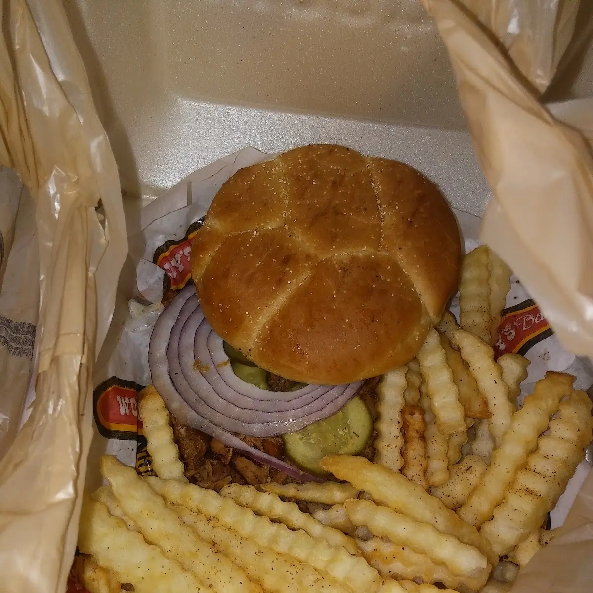 Pulled Chicken Sandwich