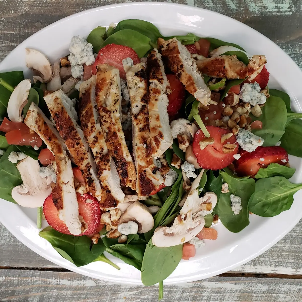 Chicken Spinach Salad
