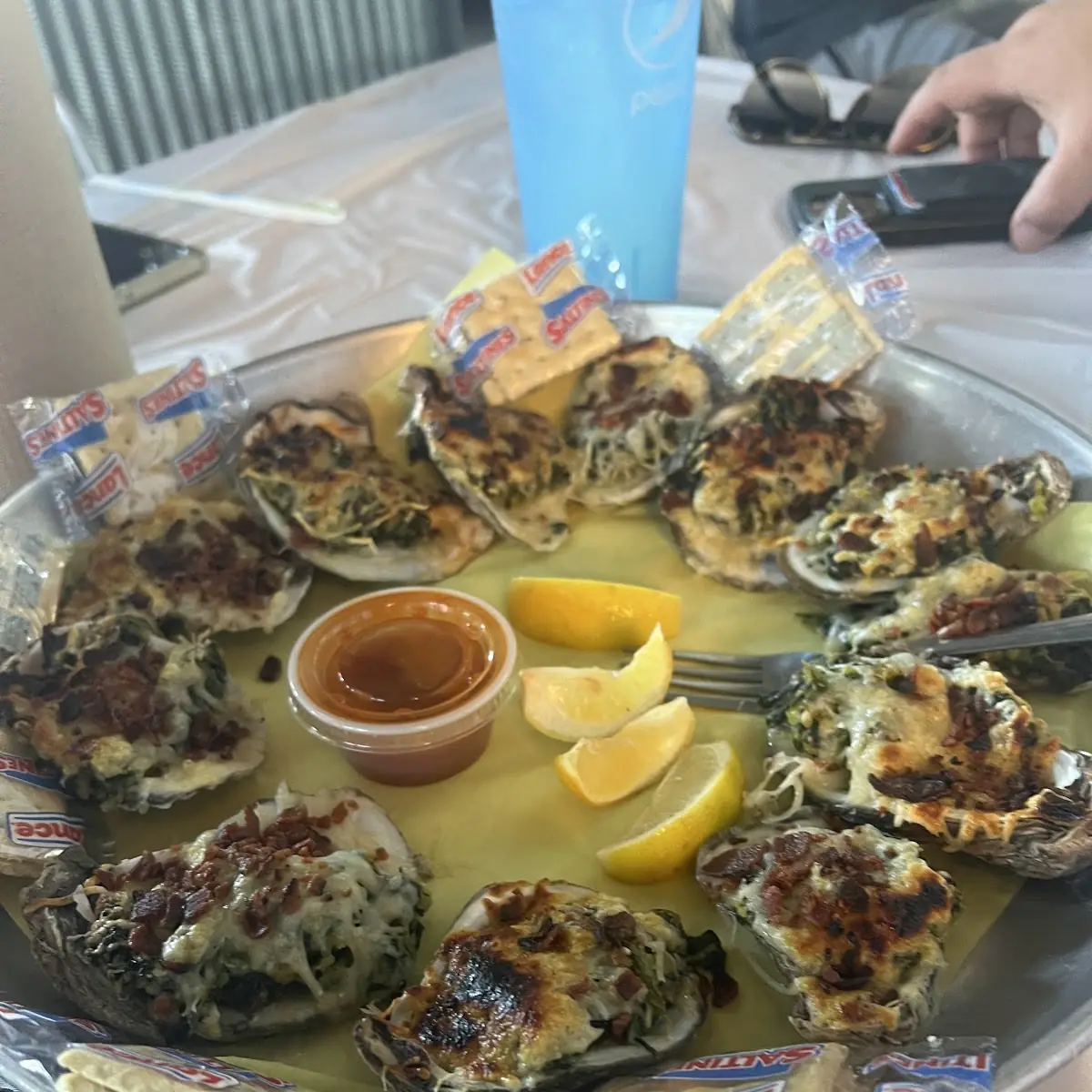 Oysters Rockefeller