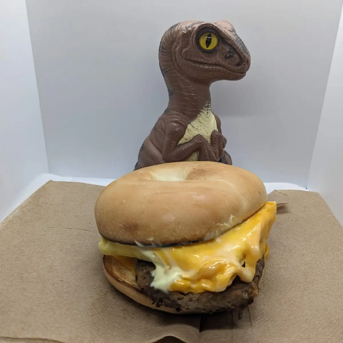 Steak Egg Cheese Bagel