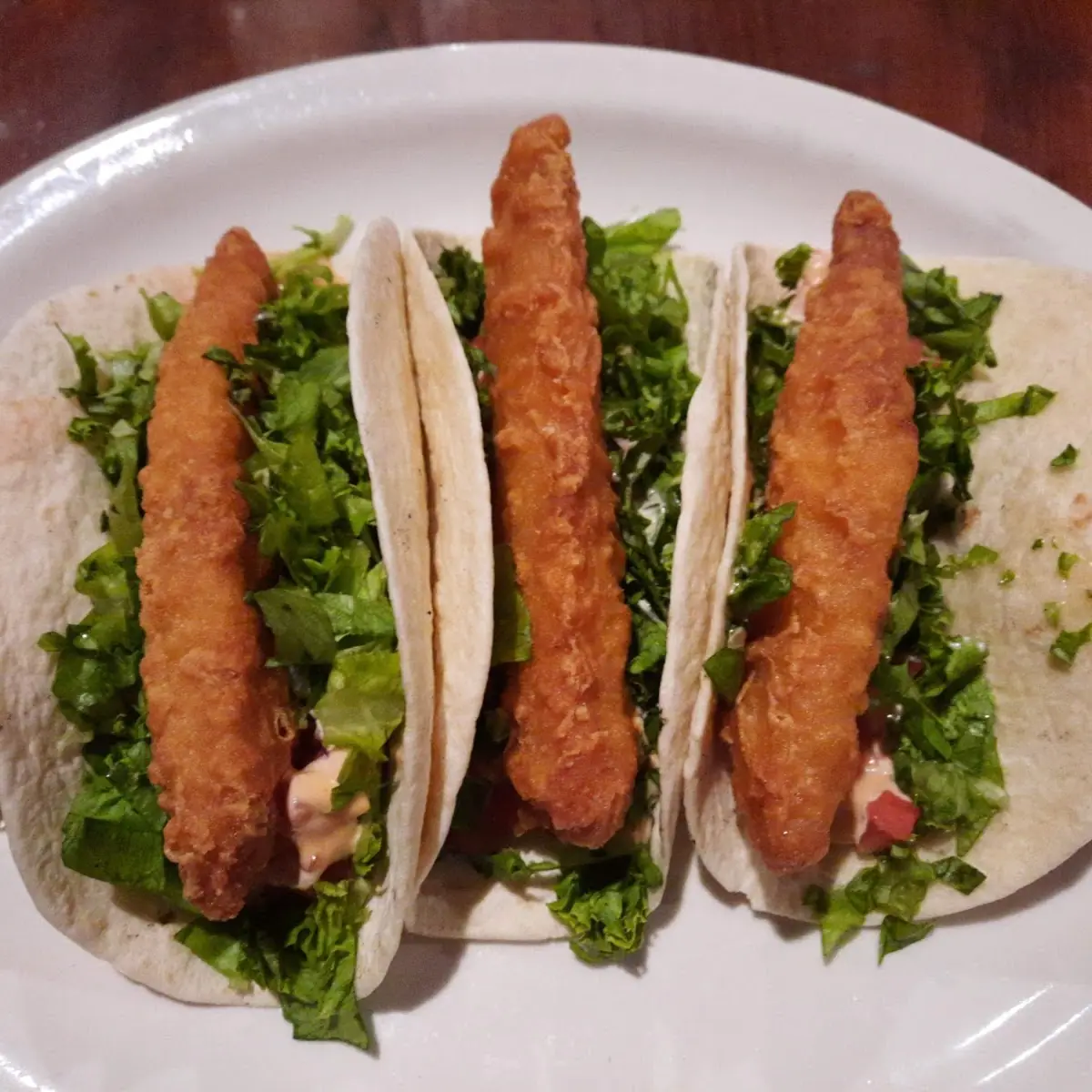 Three Fish Tacos