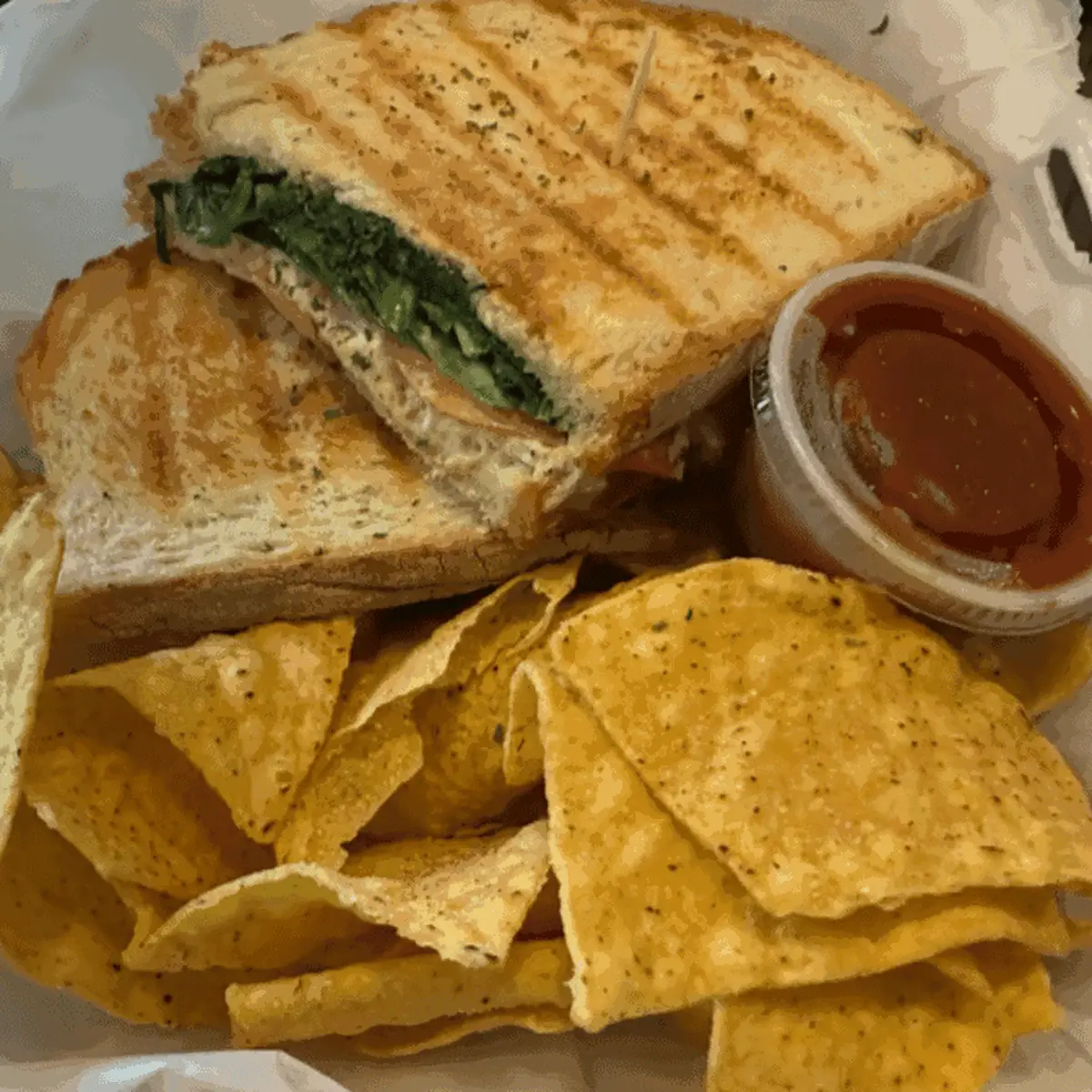 Grilled Chicken Panini