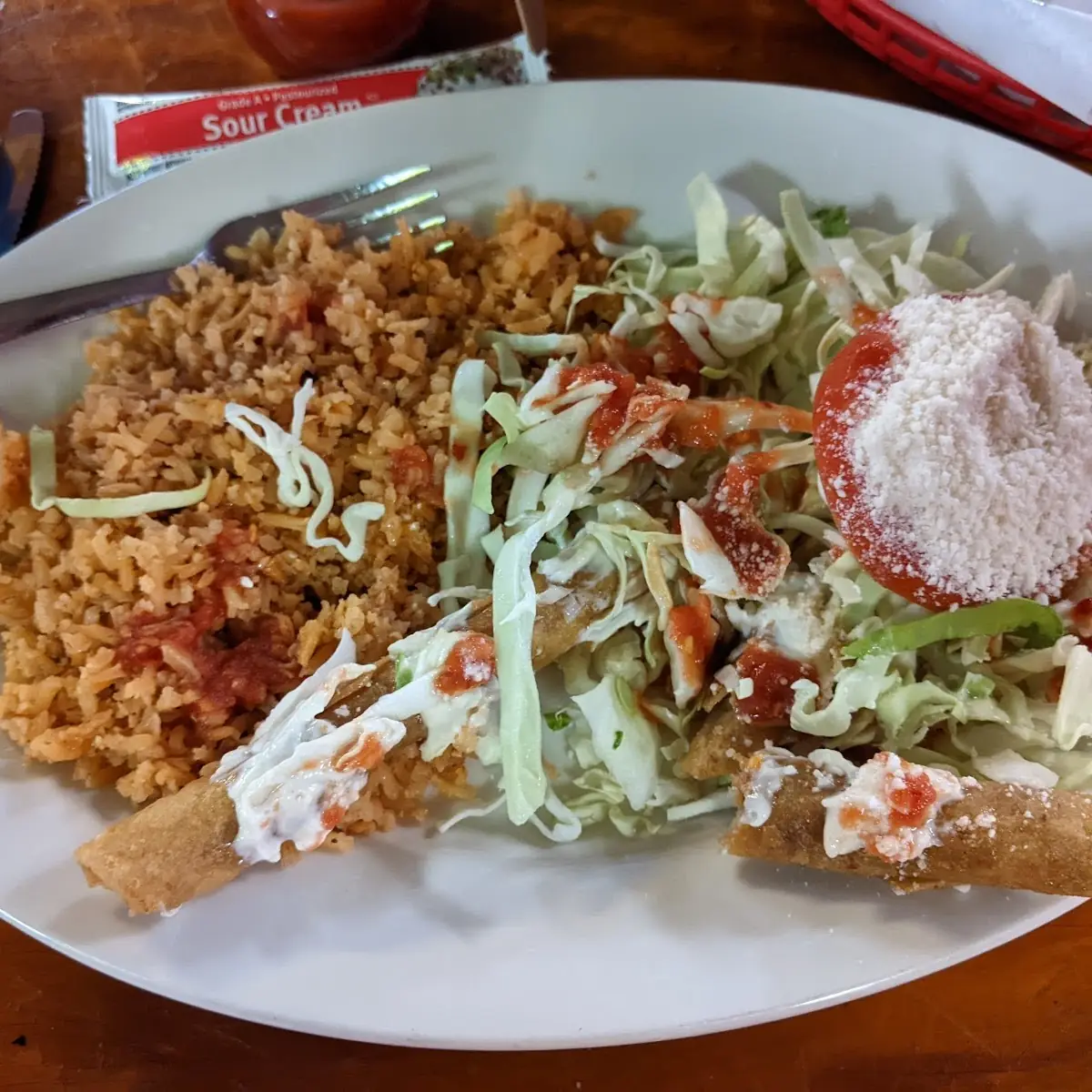 Potato Rolled Tacos