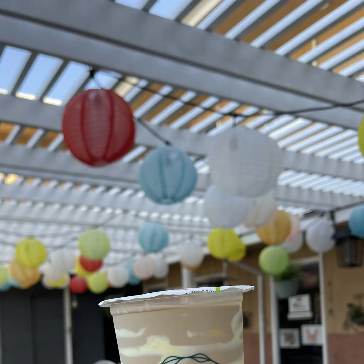 Creme Brûlée Milk Tea with Egg Pudding