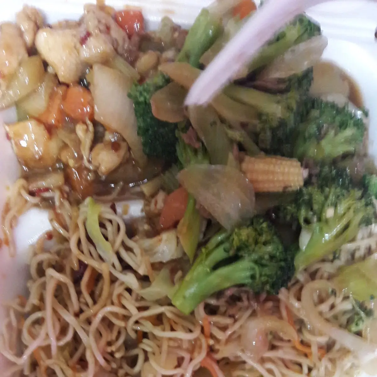 Chicken Chow Mein Noodles