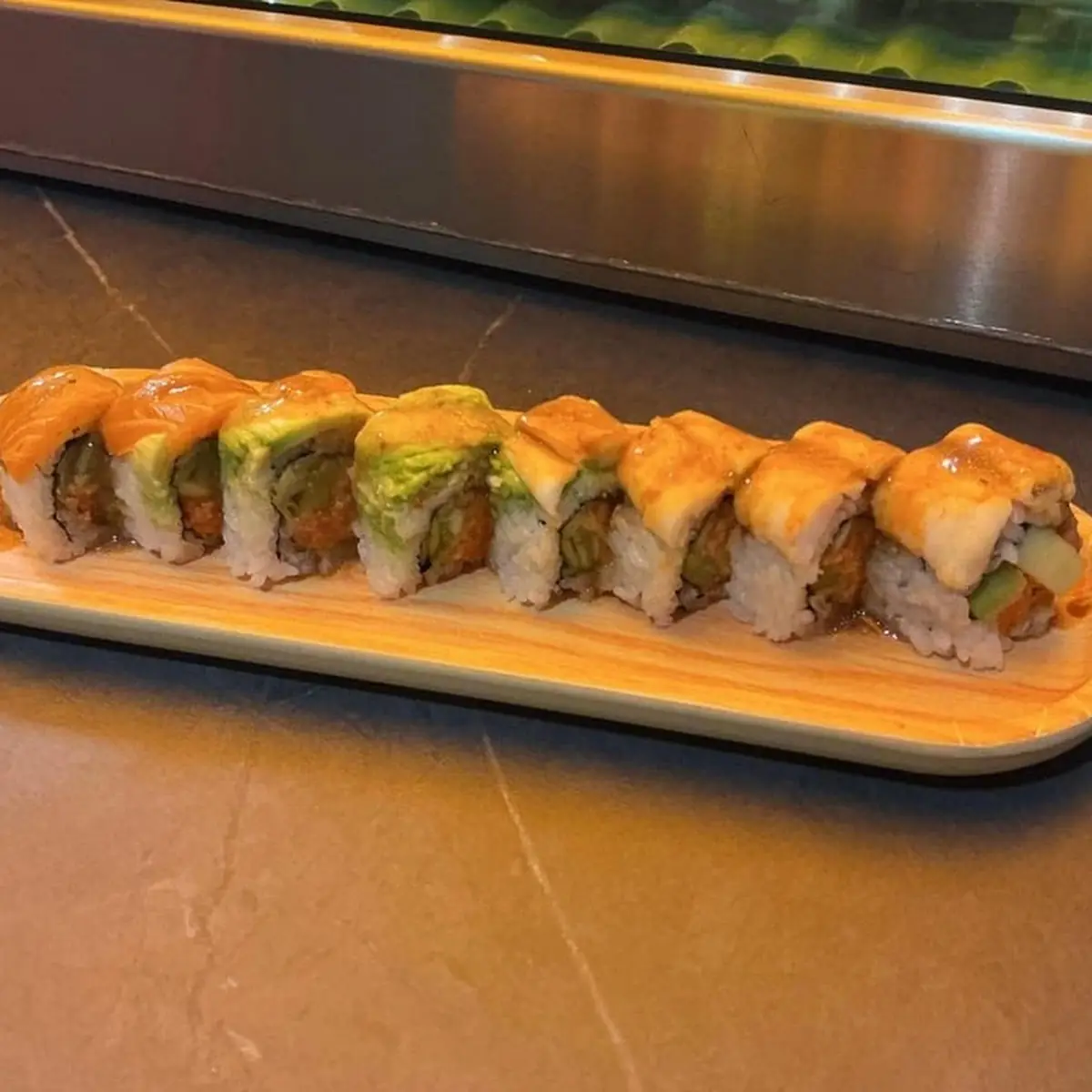 Long Eel Cucumber Avocado Rolls