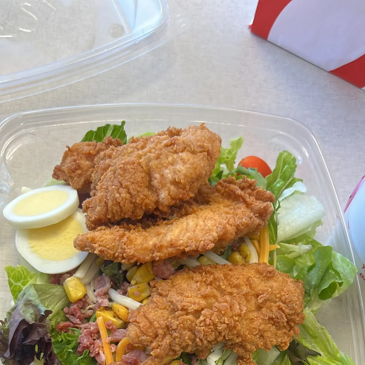 Fried Chicken Salad
