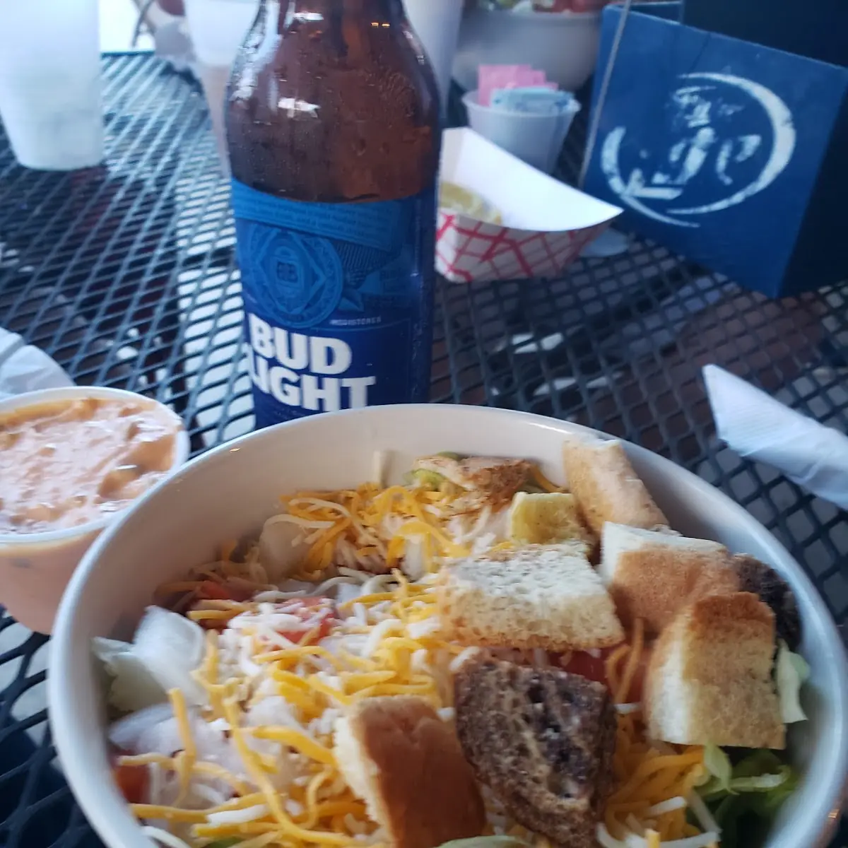 Side Salad with 1000 Island Dressing